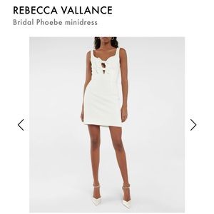 Rebecca Valance Bridal Phoebe Bow Minidress